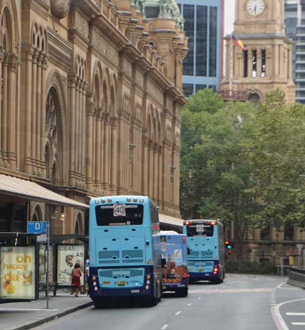 Hillsbus Bustech CDi 6888, 500 and Scania L94UB 9314